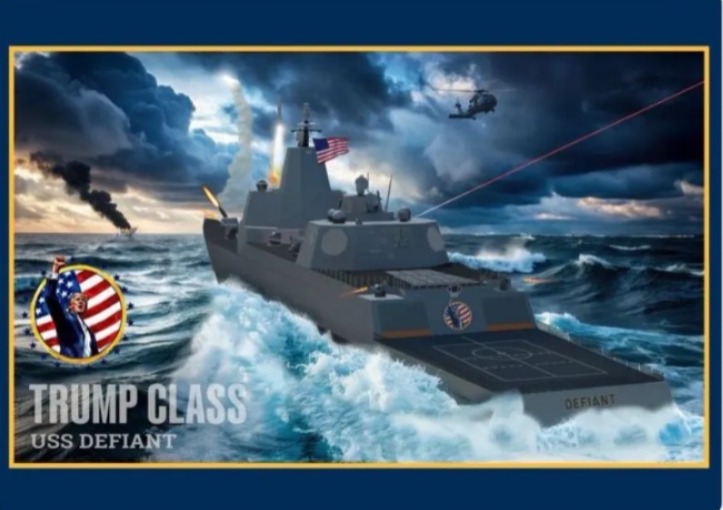 سفن حربية جديدة تحمل اسم فئة “ترامب”