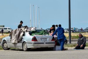 نزوح اللبنانيين