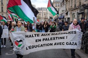 رقابة على أديل هانيل في التلفزيون الفرنسي بعد إدانتها الإبادة الجماعية في غزة